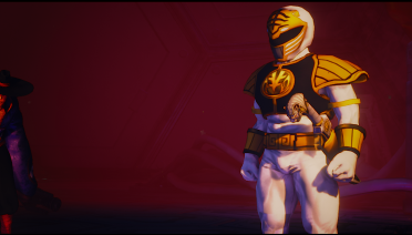Ryu as White Ranger