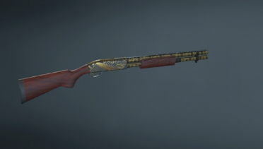 Art Deco style W-870 Shot bullet gun