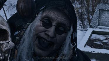 Grandma with glasses