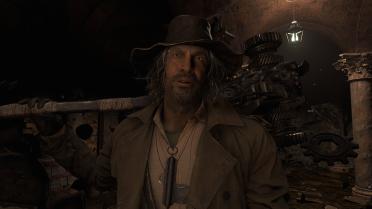 Grandma with glasses