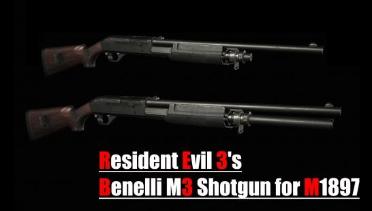Benelli M3 shotgun from Resident Evil 3