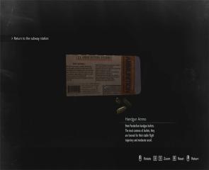 Parasite Eve 2 9mm ammunition