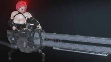 Jill Latex Demon (Black)