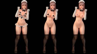 Honoka Maidnoka XPS MOD by Deluwyrn