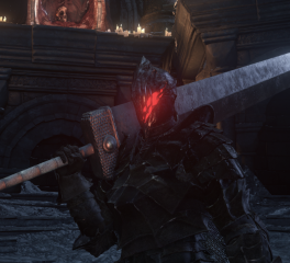 Berserker Armor over Outrider Knight's set