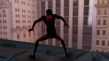 Across the Spider-verse Miles Morales Suit