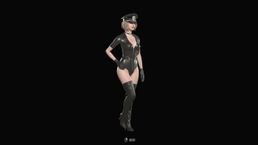 Ashley Sexy Cop