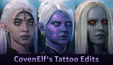 CovenElf's Tattoo and Makeup Collection (v1.2 Update)