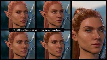 P4_CC Red Hair Edits