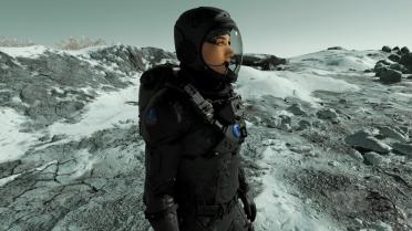 Black Mark 1 Spacesuit