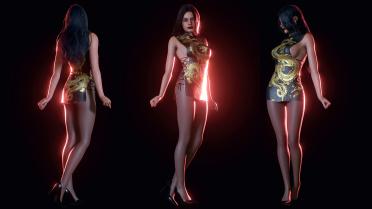 Claire Dragon Dress - Pack