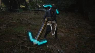 Minecraft Double Pickaxe