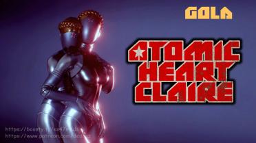 Atomic Heart Claire Resident Evil 2 - Gold Pack + Robot Skin Addon
