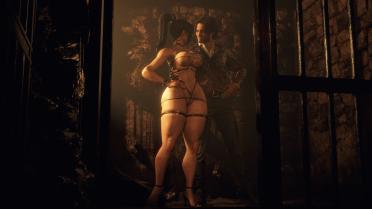 Mai Shiranui Minidress over Ada Wong