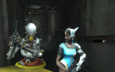 Zenyatta & Symmetra