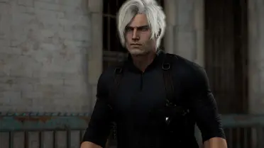 White and Black Hair