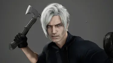 White and Black Hair