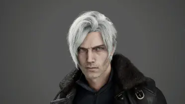 White and Black Hair